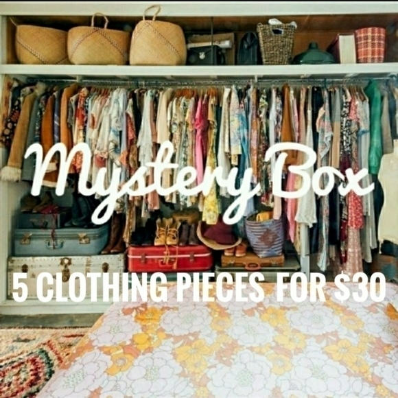 Mystery Box! 5 Clothing Pieces for $30! - Picture 1 of 11